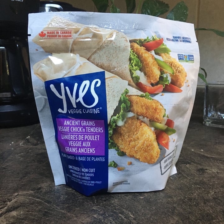 photo of Yves Veggie Cuisine Ancient Grains Veggie Chick'n Tenders shared by @genbarry on  15 Jun 2021 - review
