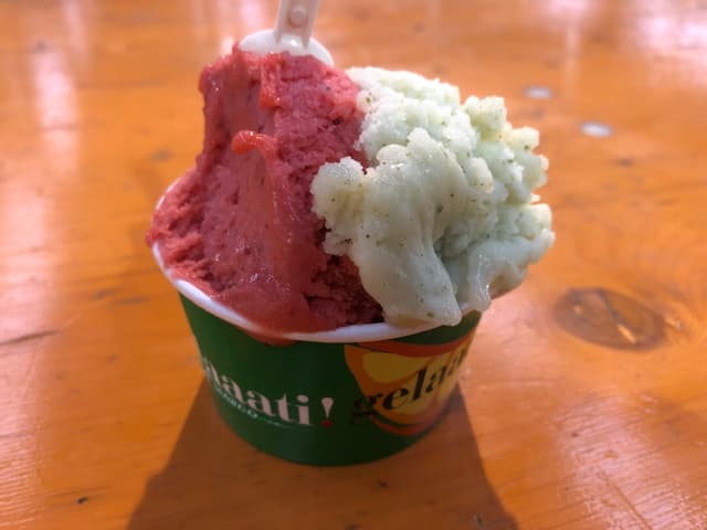 Photo of the dish “Gelato De Fresa Y Limón”