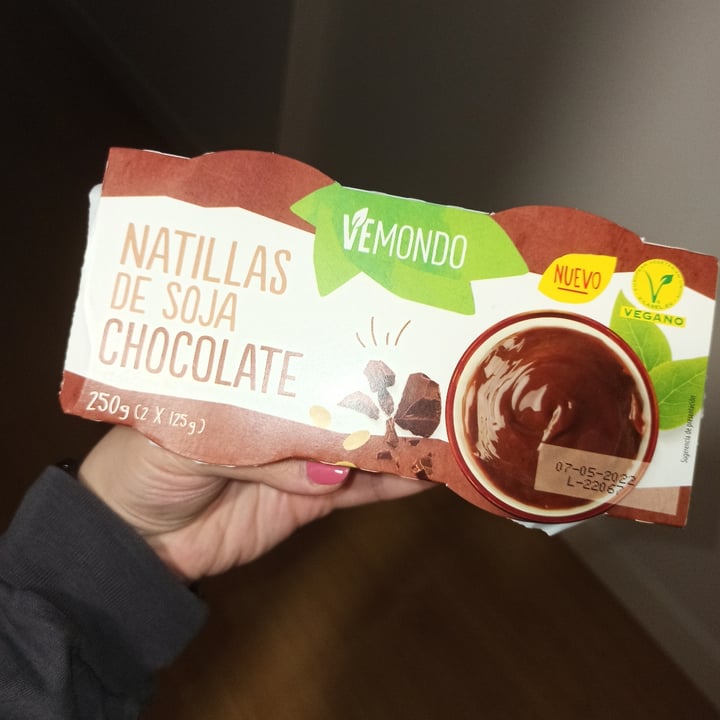 photo of Vemondo Natillas de Soja - Sabor Chocolate shared by @rebbbsacco on  27 Mar 2022 - review