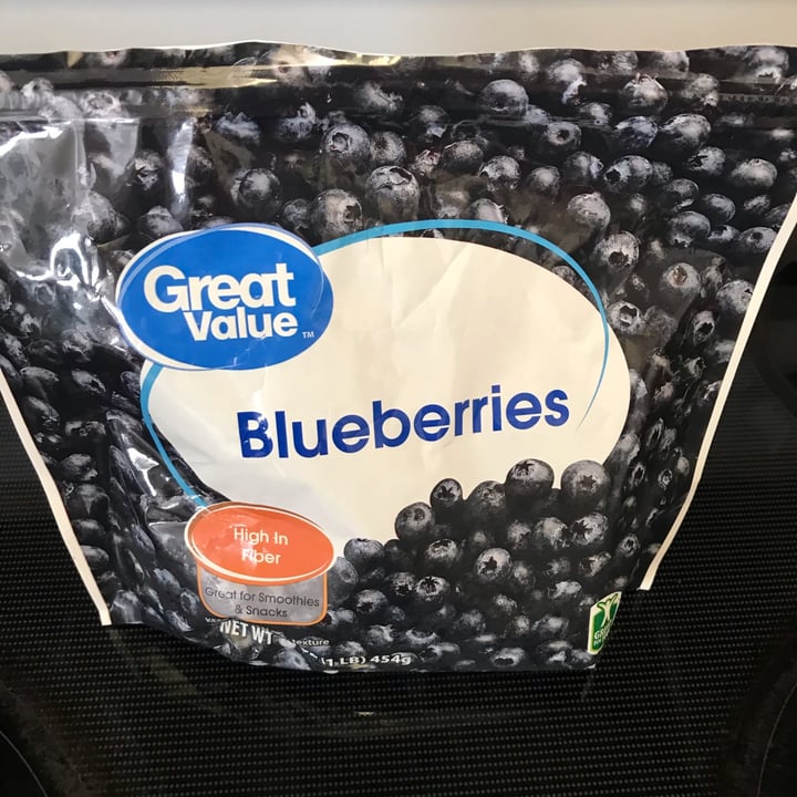 photo of Great Value  Blueberries shared by @elliecamara on  01 Jun 2022 - review