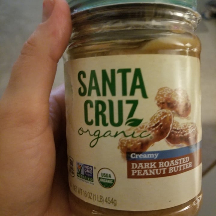 photo of Santa Cruz Organic Dark Roasted Creamy Peanut Butter shared by @veggie-abby on  30 Apr 2020 - review