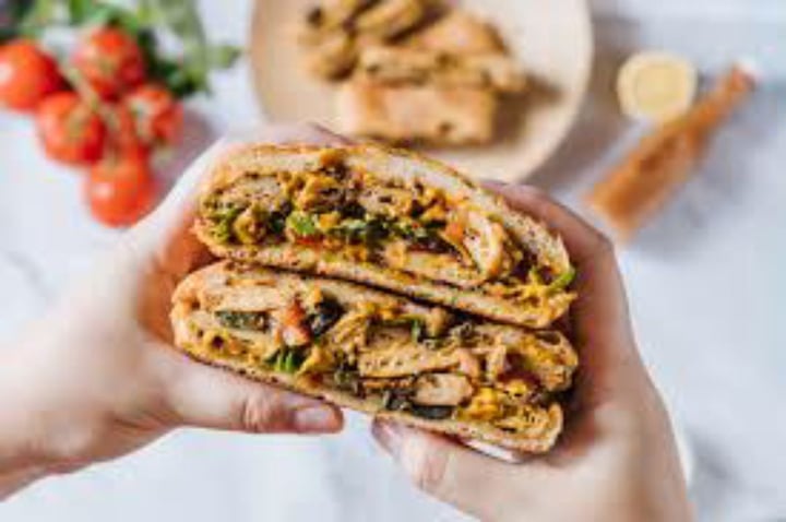 photo of Grand Hyatt Singapore Mediterranean Heura® Grilled Chicken Panini shared by @bachjess on  13 Sep 2019 - review