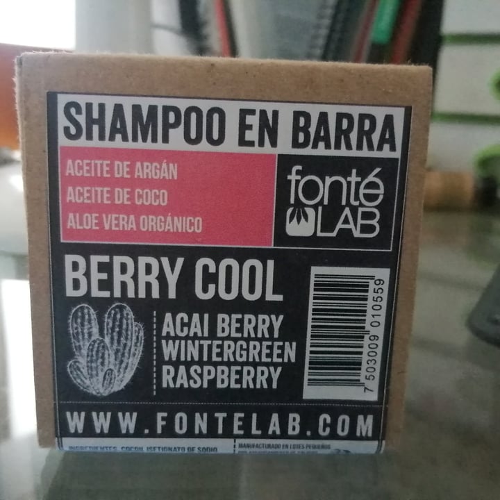 photo of Fontélab Shampoo En Barra Berry Cool shared by @paolauchiha on  08 Jun 2021 - review
