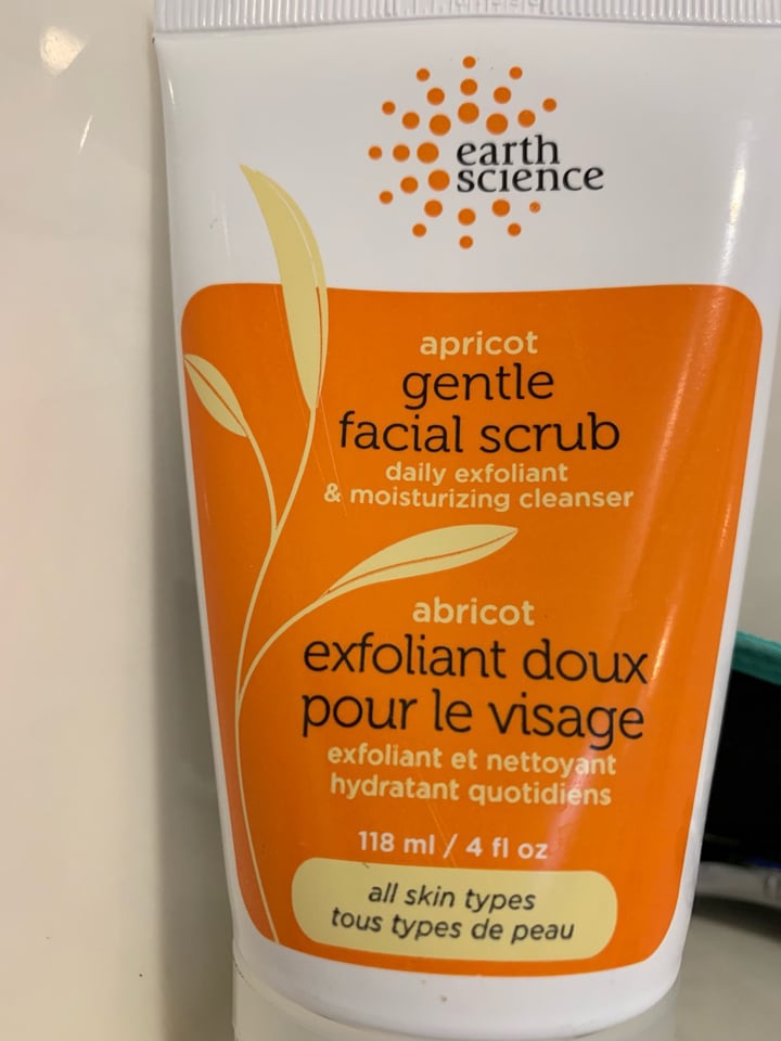 photo of Earth Science Apricot Gentle Facial Scrub shared by @saj88 on  01 Dec 2019 - review