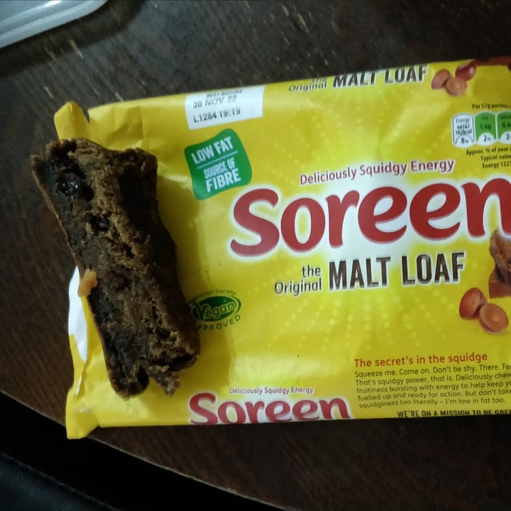 photo of Soreen Malt Loaf shared by @compassionate on  27 Oct 2022 - review