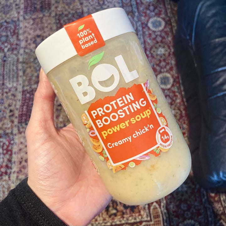 photo of BOL Creamy chick’n power soup shared by @katelouisepowell on  22 Sep 2022 - review