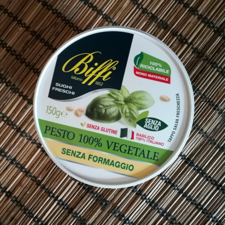 photo of Biffi Che Sugo! Pesto 100% Vegetale Senza Formaggio Jar shared by @simos78 on  07 Sep 2021 - review