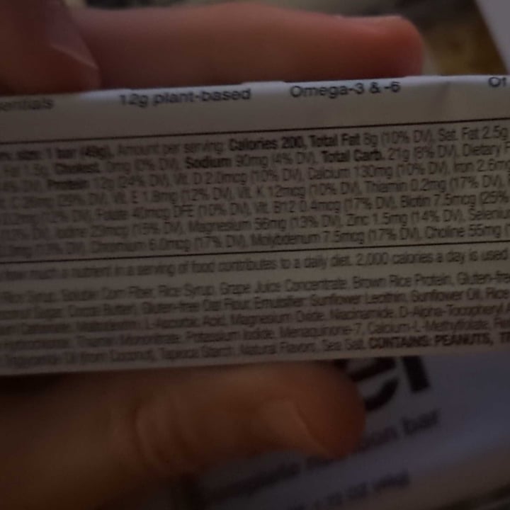 photo of Huel Complete Nutrition Bar shared by @bklynsheep on  01 Dec 2022 - review