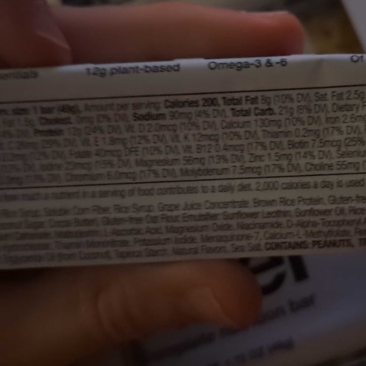 review photo of Huel Complete Nutrition Bar shared by @bklynsheep on 01 Dec 2022 - review
