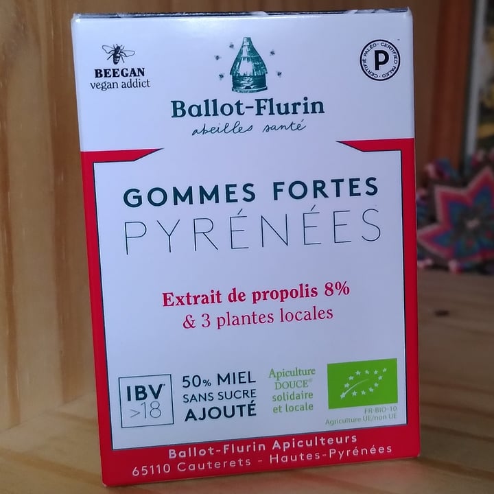 photo of Ballot-Flurin Gommes Fortes Pyrénées (8% de propolis) shared by @phanieb44 on  16 Jan 2022 - review
