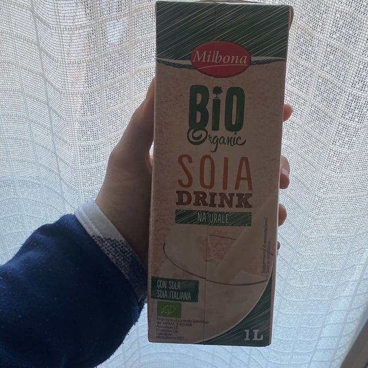 photo of Milbona Bio organic Soya drink shared by @deniseliccia on  16 Feb 2022 - review