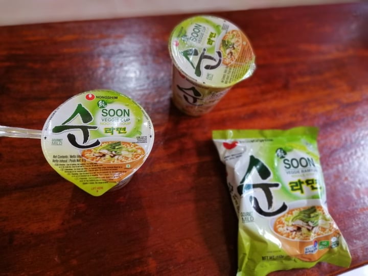 review photo of NONGSHIM (농심) Soon Veggie Cup Noodle Soup shared by @stanley on 11 Sep 2019 - review