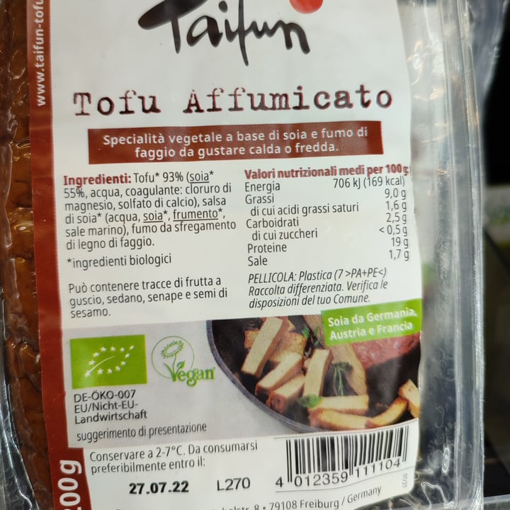 photo of Taifun Smoked Tofu shared by @claudia61 on  27 May 2022 - review