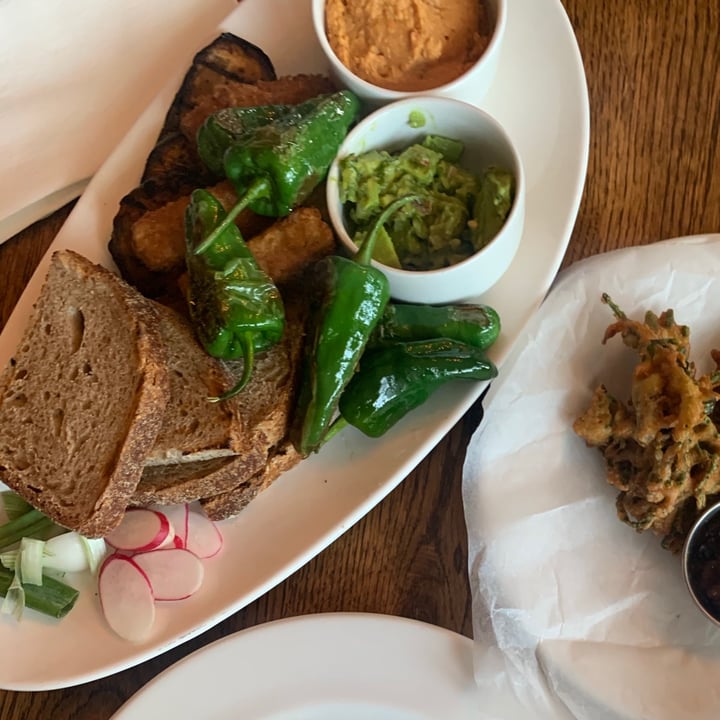 photo of The Morgan Arms Vegan Sharing Platter shared by @sallyivens on  27 May 2021 - review