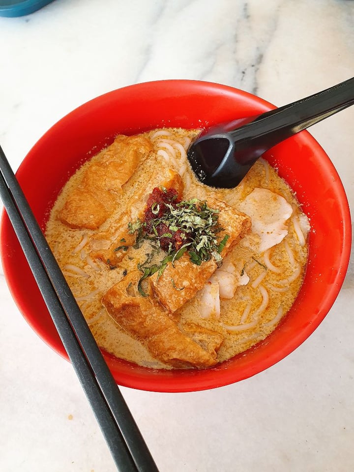 photo of Xian Long Vegetarian Stall 仙隆素食 Laksa shared by @calicomeetsbroccoli on  25 Sep 2019 - review