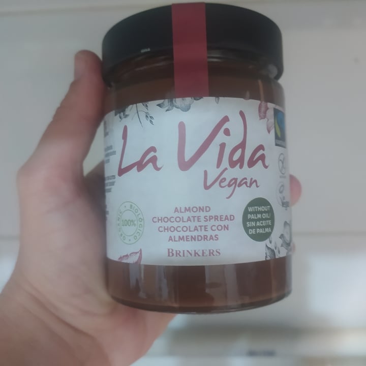 photo of La Vida Vegan Almond Chocolate Spread | Crema De Chocolate Con Almendras shared by @lahido on  09 Sep 2021 - review