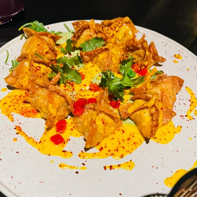 「Disco & Dumplings - Crispy Wontons」の料理の写真