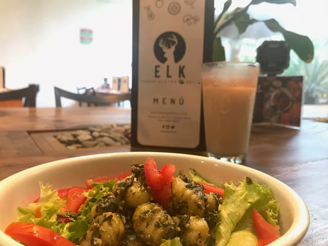 Foto do prato “Gnocchi Pesto”