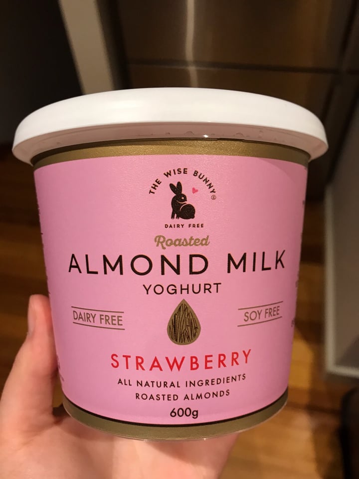 review photo of The Wise Bunny Almond Milk Yogurt Strawberry 🍓 shared by @chloeavrill on 02 Sep 2019 - review