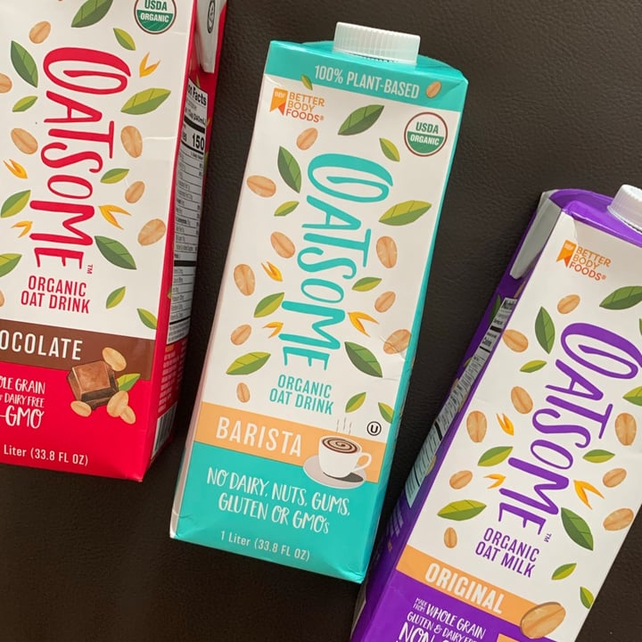 photo of Oatsome  Organic Oat milk shared by @jinglebells on  17 Dec 2020 - review