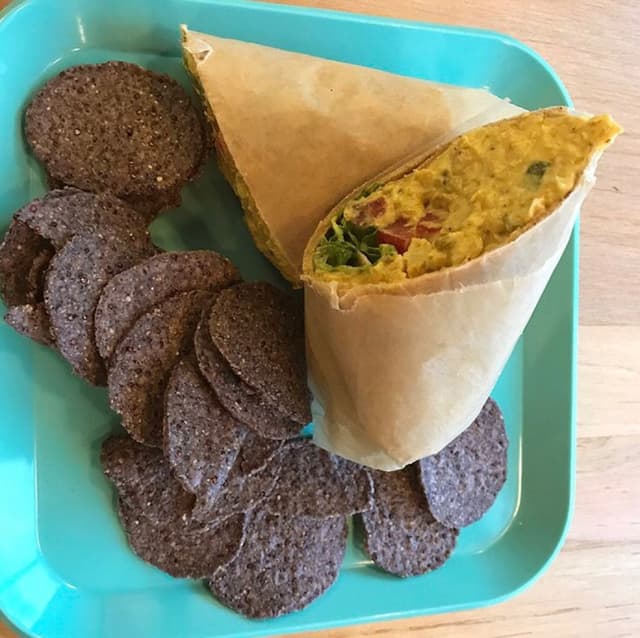 Photo of the dish “Curried Chickpea Salad Sammich”