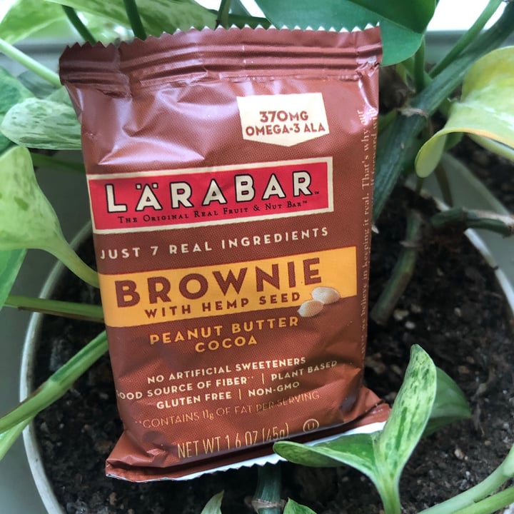 photo of Larabar brownie with hemp seed shared by @izzyannie44 on  14 Sep 2021 - review