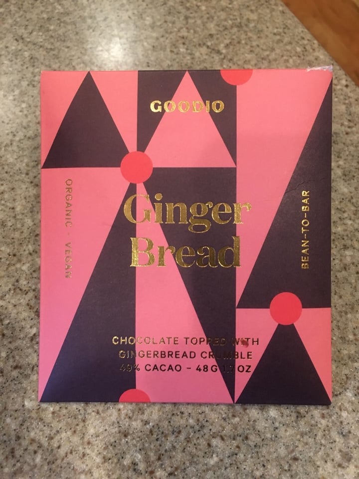 photo of Goodio Goodio Gingerbread Chocolate shared by @annabazoo on  13 Mar 2020 - review