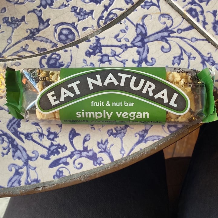 photo of Eat natural Simply Vegan Fruit and Nut Bar shared by @fiona28 on  04 Jul 2022 - review