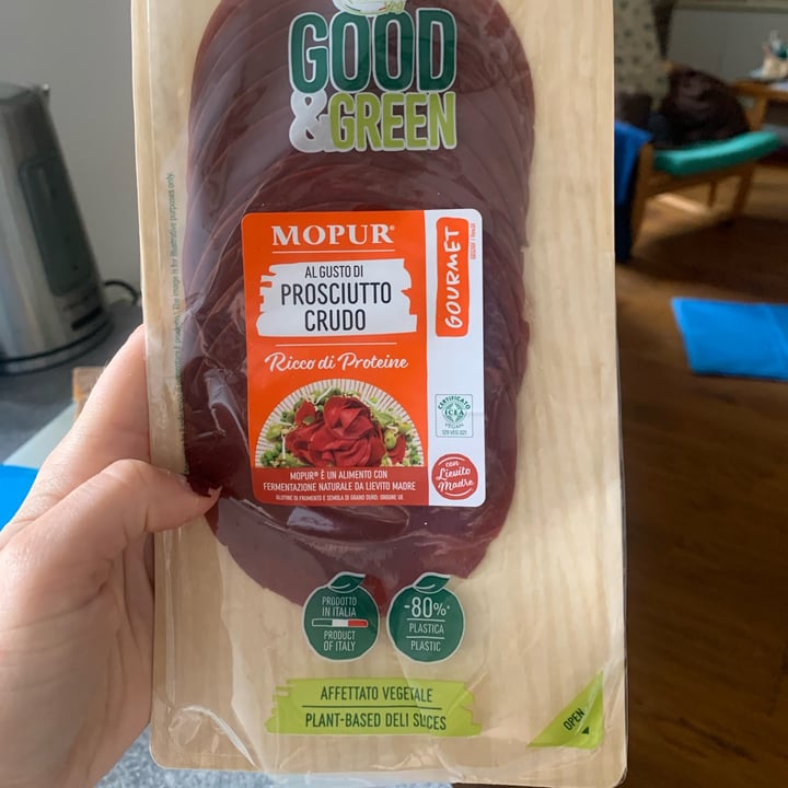 review photo of Good and green Mopur Al gusto Di Prosciutto Crudo shared by @susannatuttapanna5 on 30 May 2022 - review