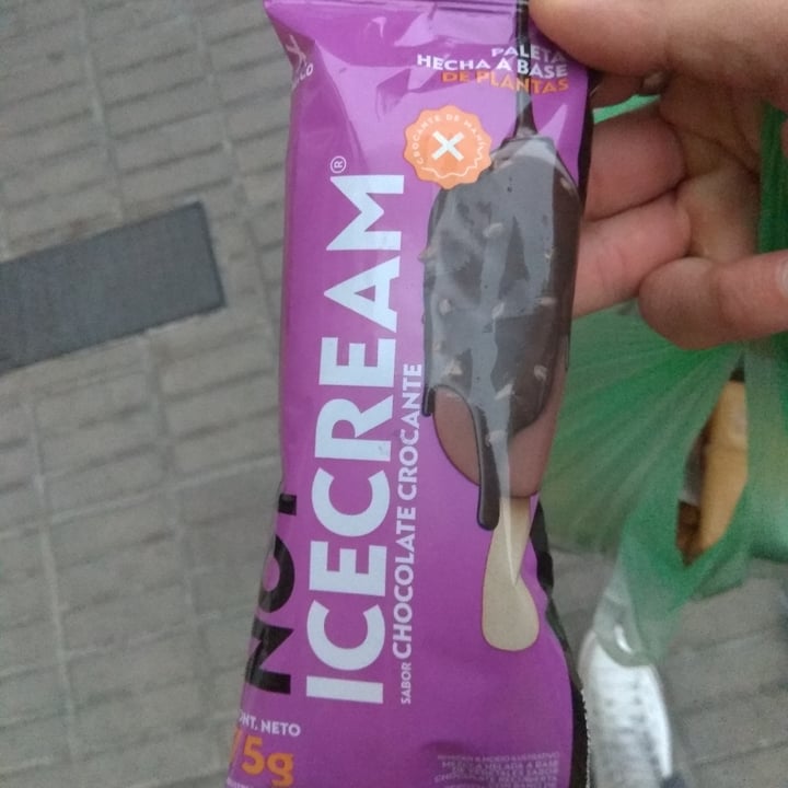 photo of NotCo Not Icecream Chocolate Crocante shared by @maxpowerr on  13 Dec 2021 - review