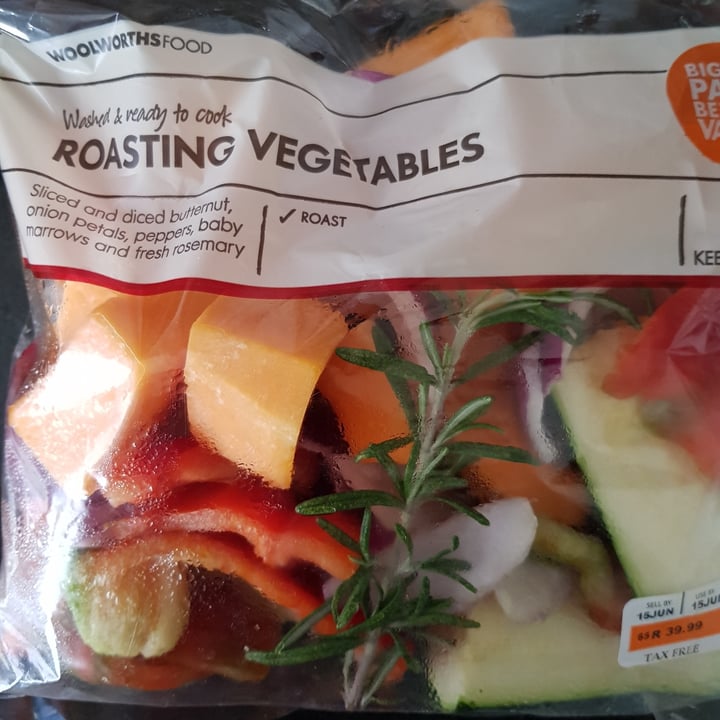 photo of Woolworths Food Roasting vegetables shared by @drewitt1990 on  19 Jun 2021 - review