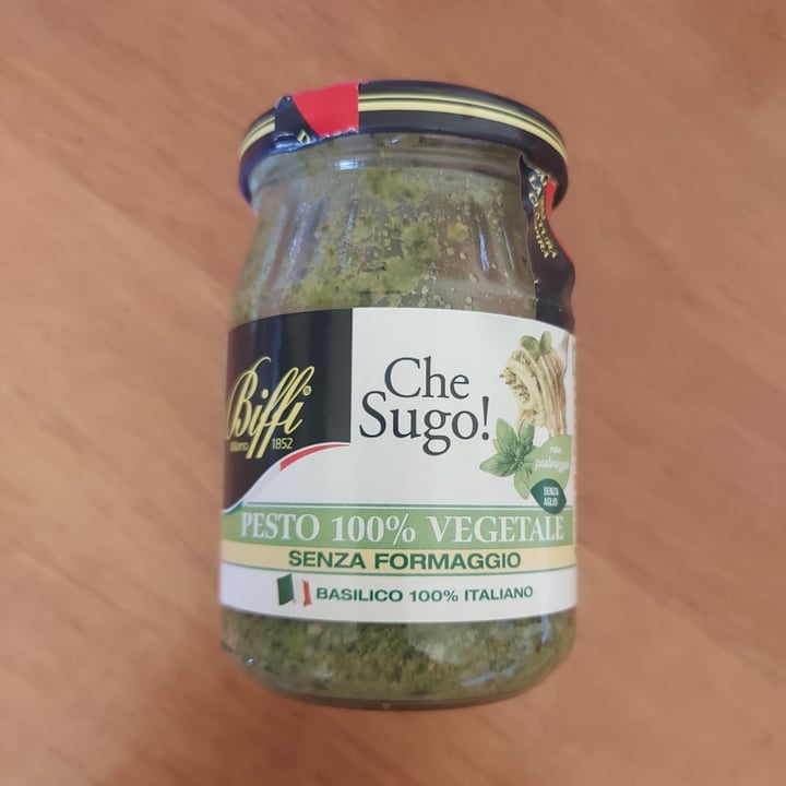 photo of Biffi Che Sugo! Pesto 100% Vegetale Senza Formaggio Jar shared by @m4ngo on  24 Mar 2022 - review