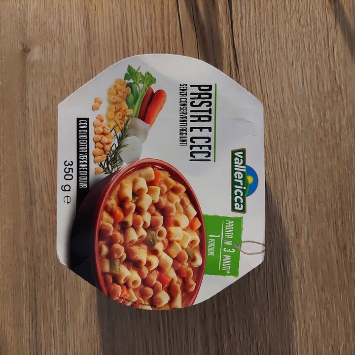 photo of Vallericca Pasta e ceci shared by @acsecnarf on  10 Dec 2021 - review