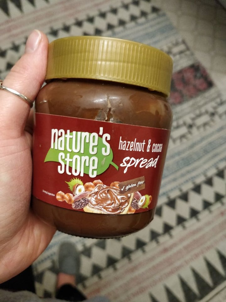 photo of nature's store Hazelnut & Cocoa Spread shared by @nichobutt on  12 Feb 2020 - review