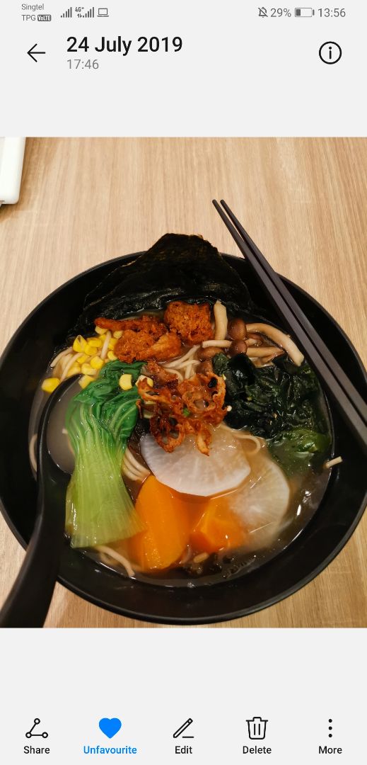 photo of Greendot Junction 8 Japanese Miso Ramen (Vegan) shared by @-chu on  20 Apr 2020 - review