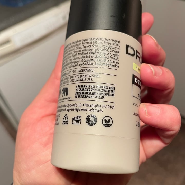 review photo of Dr.Tusk Deodorant shared by @happyczechpea on 20 Nov 2021 - review