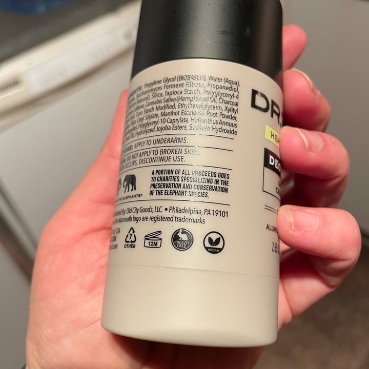 photo of Dr.Tusk Deodorant shared by @happyczechpea on  20 Nov 2021 - review