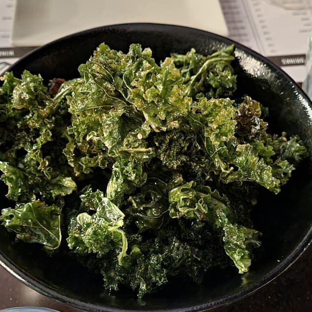 Foto del plato “Kale Chips”