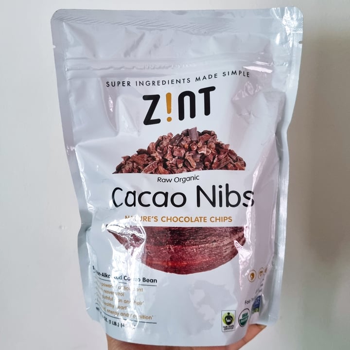 photo of Z!nt Raw Organic Cacao Nibs shared by @eatgrasswithme on  09 Apr 2022 - review