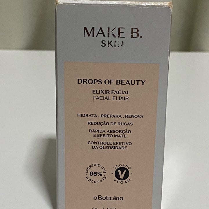 photo of O Boticário MAKE B SKIN DROPS OF BEAUTY shared by @paulorspedroso on  05 May 2022 - review