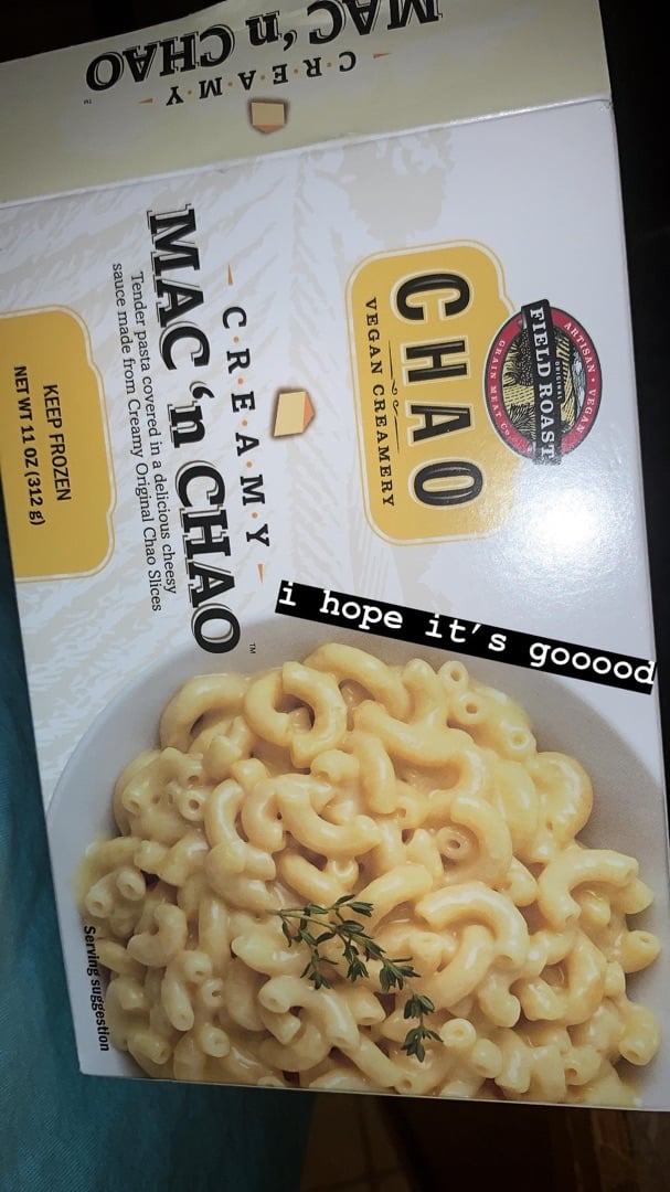 photo of Field Roast Creamy Mac ‘n Chao shared by @ryleighkrystal on  02 Apr 2020 - review