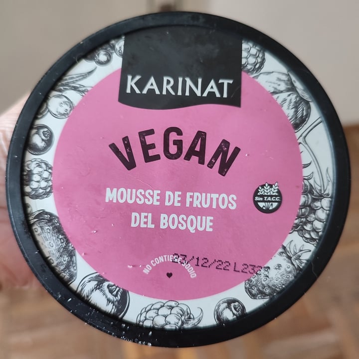 photo of Karinat Mousse Frutos del Bosque shared by @tierrapatuna on  15 Dec 2022 - review