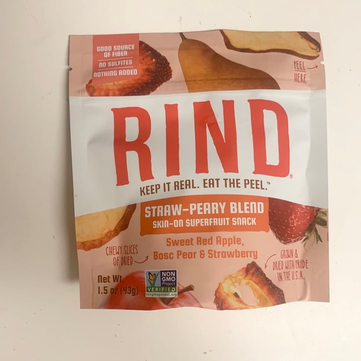 photo of Rind Strawberry Peary dried fruit shared by @embean on  19 May 2020 - review