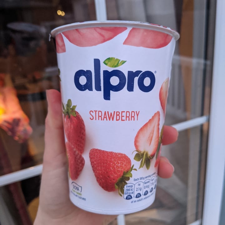 photo of Alpro Strawberry Yogurt shared by @amber99 on  14 Nov 2021 - review