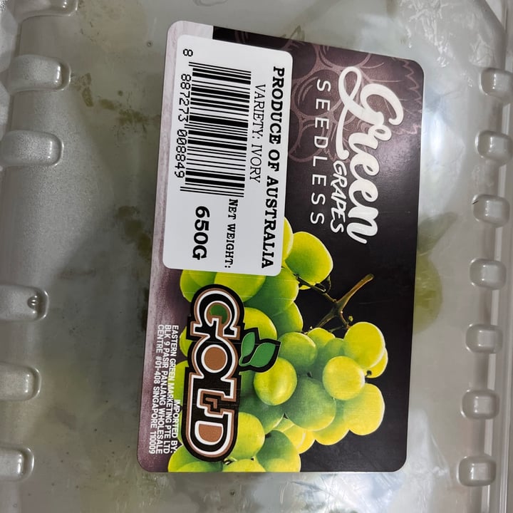 photo of Seedless Green Grapes Seedless Green Grapes shared by @kr1stin on  19 Feb 2022 - review