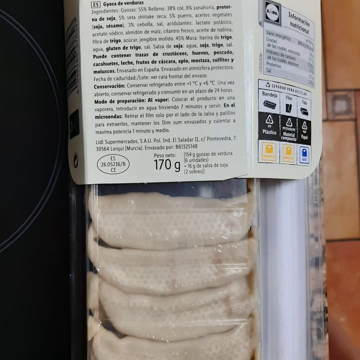 review photo of Chef Select Gyozas de verduras shared by @grinsoka on 27 Jul 2022 - review