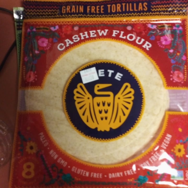 photo of Siete Family Foods Cashew Flour Tortillas shared by @veg4theanimals on  21 Jan 2021 - review