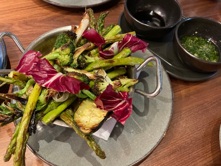 photo of BAIA Wood Grilled Market Vegetables shared by @taiwanesetexan on  16 Jun 2021 - review