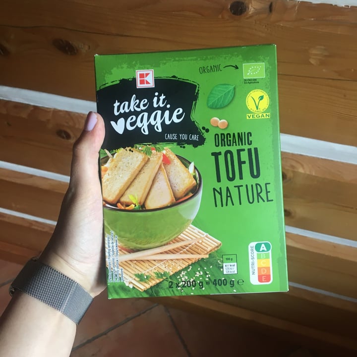 photo of Kaufland Take it Veggie Bio Tofu Natur shared by @vxoxo on  21 Aug 2021 - review