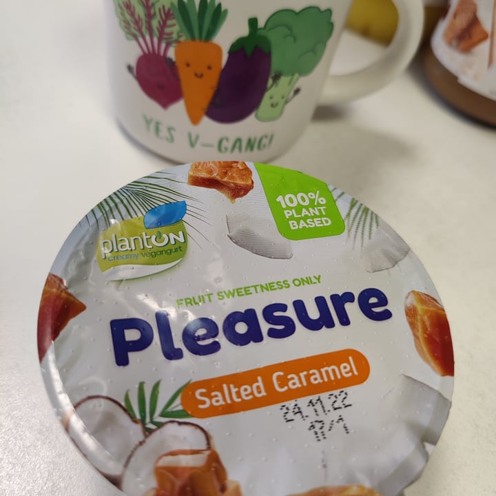 photo of Planton Salted caramel Pleasure yougurt shared by @lukasser on  02 Nov 2022 - review